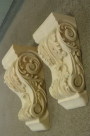 Corbels - carved